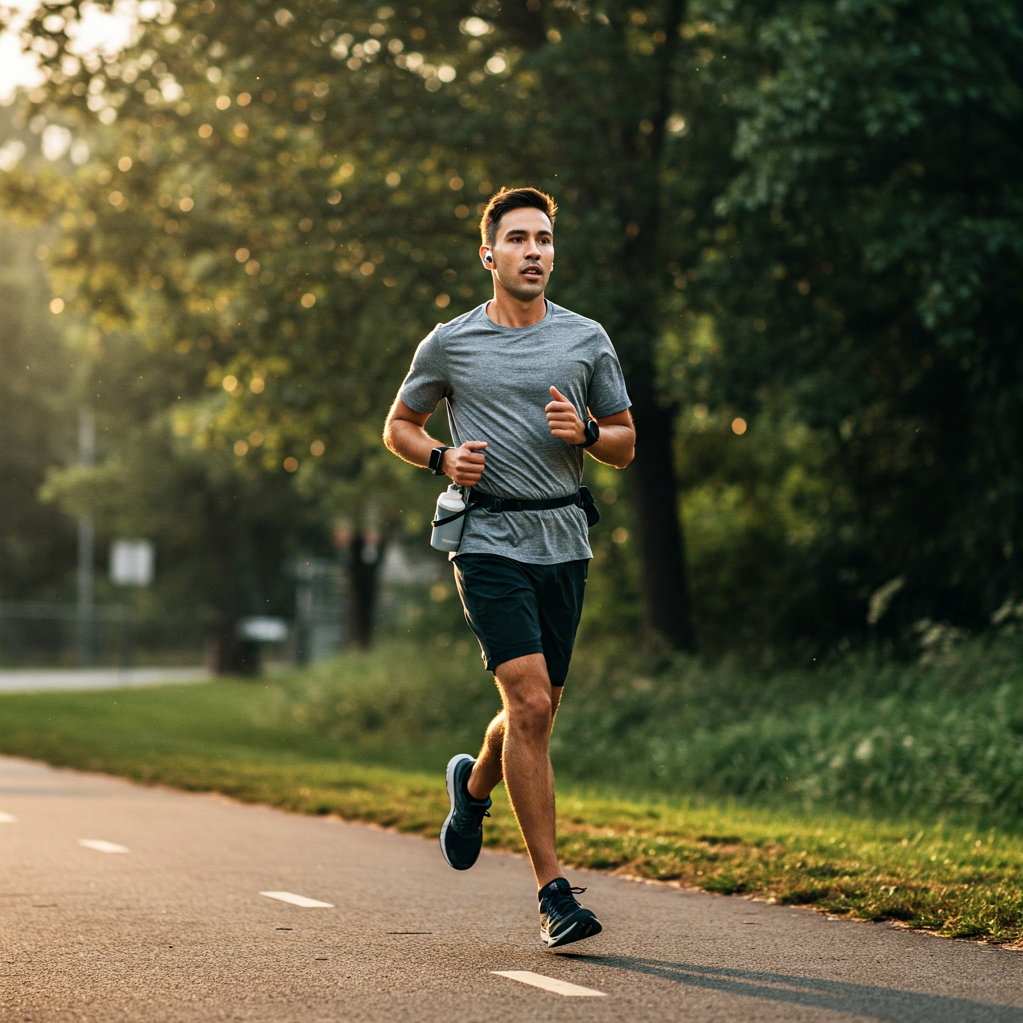 Marathon training while keto.